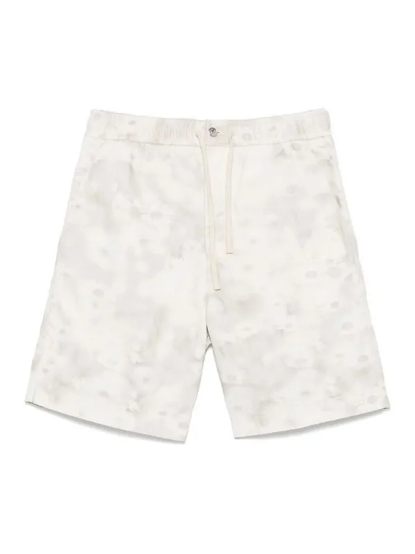 Maison Kitsuné Short - Blanc - Blanc - Homme | OM01410WW9051SMPRI