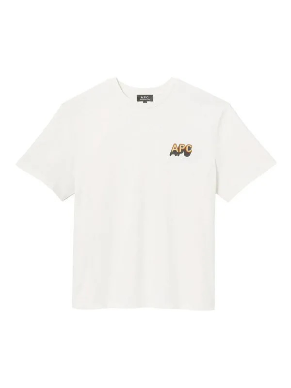 A.P.C. T-Shirt - Beige Clair - Beige Clair - Homme | COHBMH26535AAD