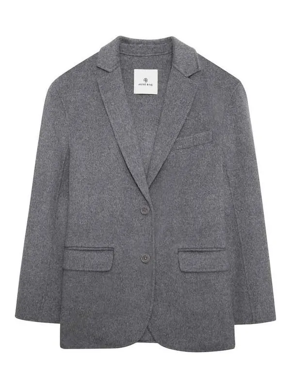 Anine Bing Veste Casual - Gris - Gris - Femme | A0110719GRM5
