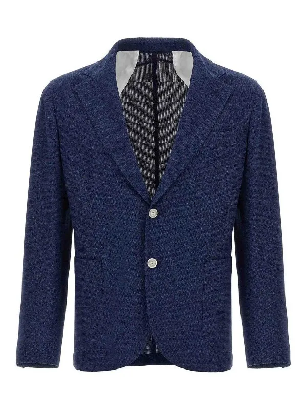Barba Blazer - Bleu - Bleu - Homme | 482120002 | thebs.com