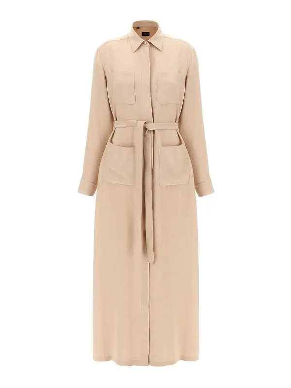 Brioni Robe Au Genou - Couleur Chair - Femme | SCGC0LPC4919700