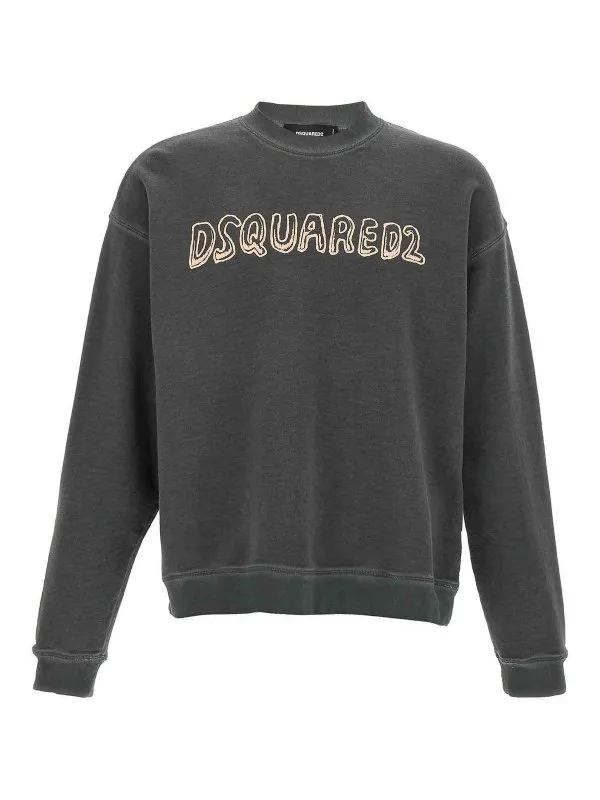 Dsquared2 Sweat-Shirts - Gris - Gris - Homme | S71GU0723S25539814