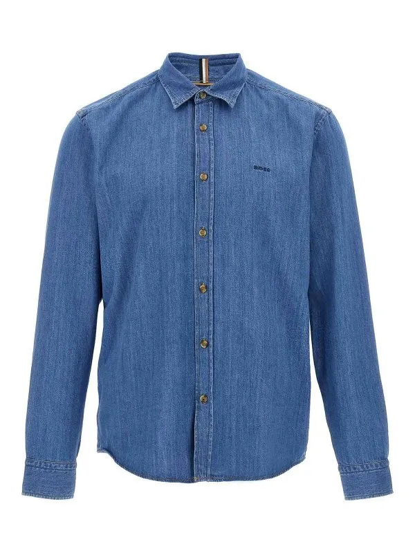 Hugo Boss Chemise - Bleu - Bleu - Homme | 50520279410