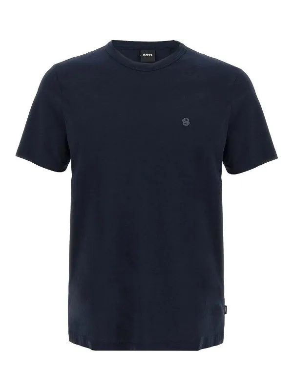 Hugo Boss T-Shirt - Bleu - Bleu - Homme | 50539831404
