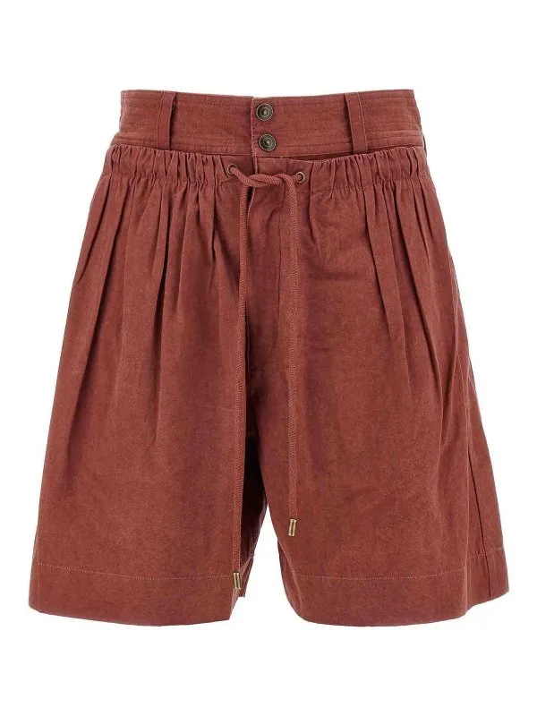 Isabel Marant Short - Marron - Marron - Femme | SH0223FAC2G03I11BH