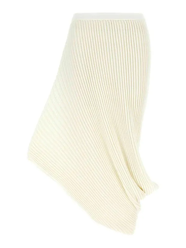 Pleats Please Issey Miyake Jupe Midi - Blanc - Blanc | IM56KG82106