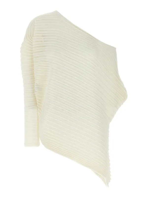 Pleats Please Issey Miyake Top - Blanc - Blanc | IM56KN82406