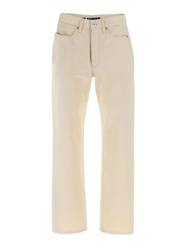 Jil Sander Jean Bootcut - Beige - Beige | J40KA0243J46545280