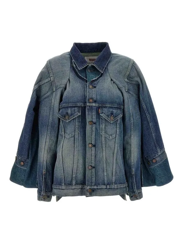 Junya Watanabe Blazer - Bleu - Bleu - Femme | JOJ2061