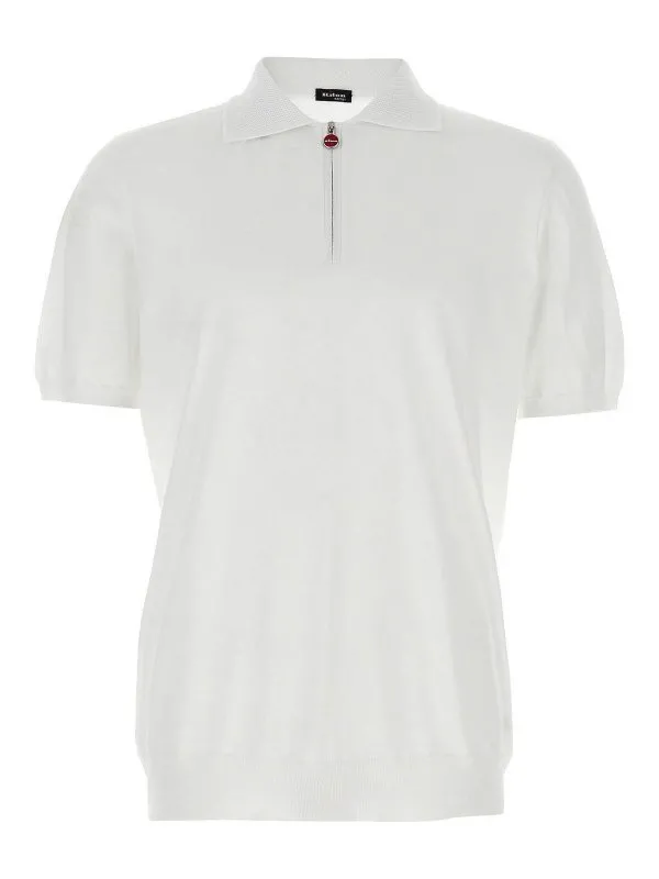Kiton Polo - Blanc - Blanc - Homme | UMK133140C008 | thebs.com