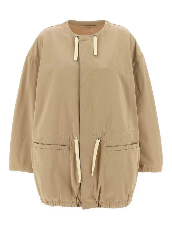 Lemaire Parka - Beige - Beige - Femme | OW1129LF1352BG238