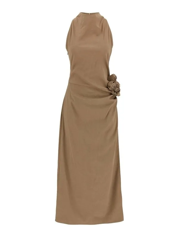 Magda Butrym Robe Au Genou - Beige - Beige - Femme | 408525BEIGE
