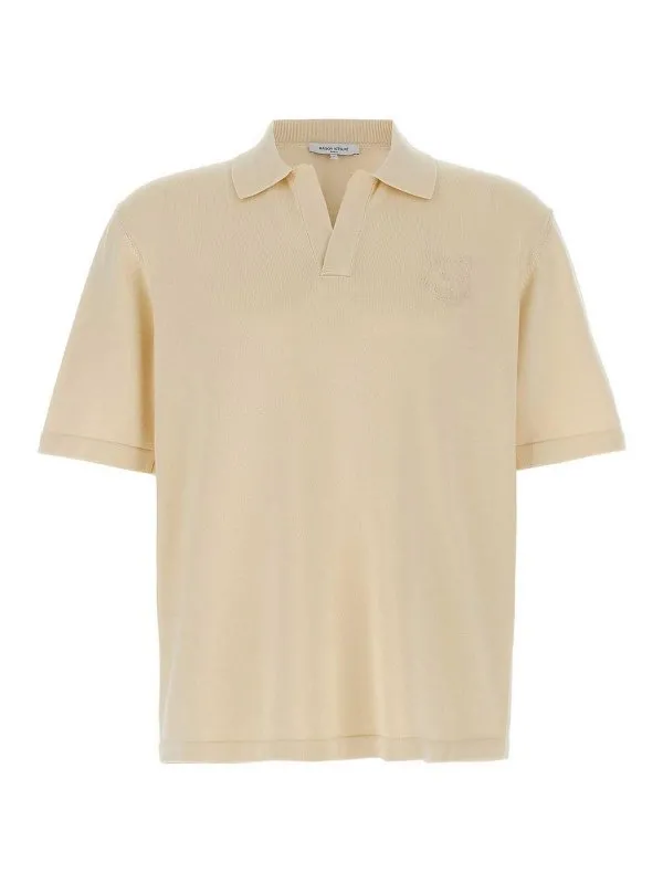 Maison Kitsuné Polo - Beige - Beige - Homme | OM00205KT11350145
