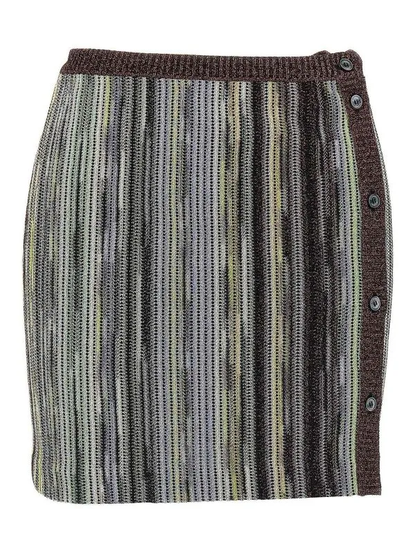 Missoni Jupe Midi - Multicolore - Multicolore | DS25SH0IBR002HSM9KS