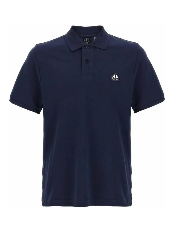 Moose Knuckles Polo - Bleu - Bleu - Homme | M34MT712833