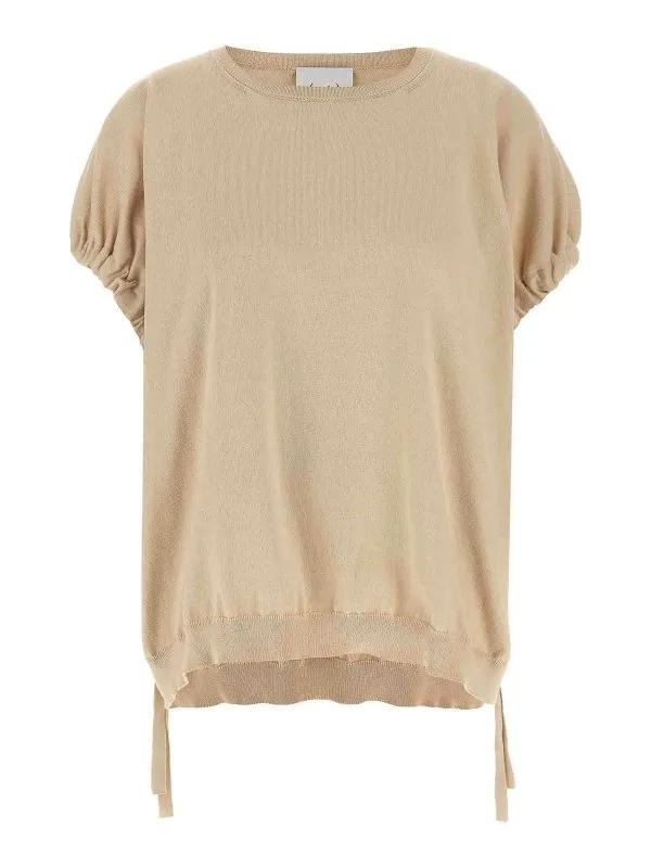 Nude T-Shirt - Beige - Beige - Femme | 1101E25010243 | thebs.com