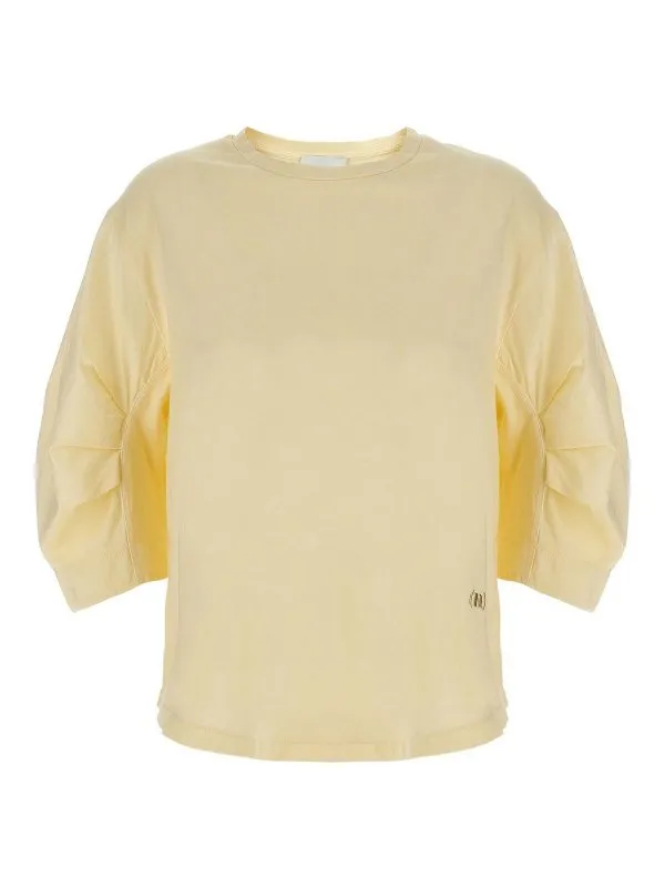 Nude T-Shirt - Beige - Beige - Femme | 1103E2528866 | thebs.com