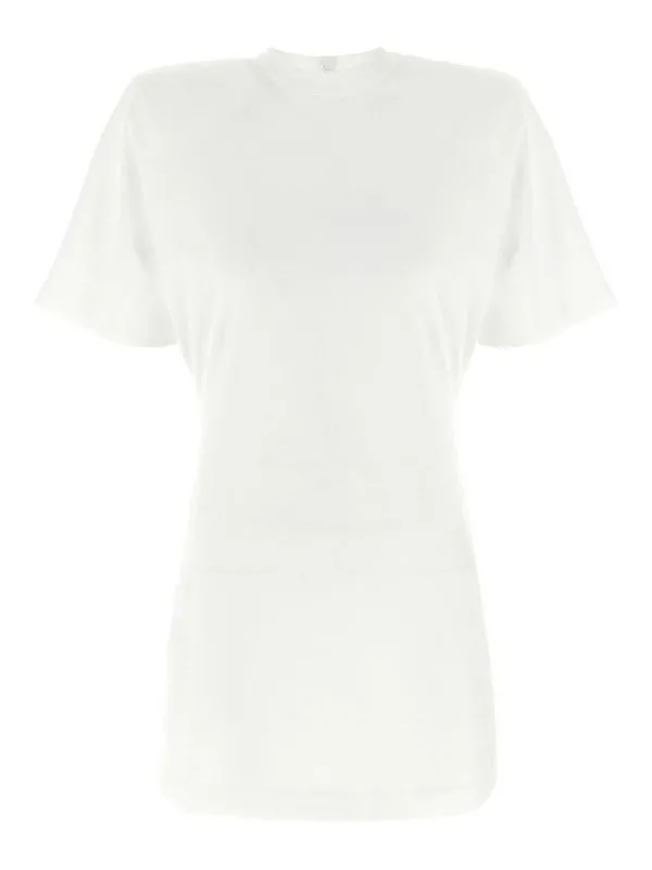 Pinko Robe Au Genou - Blanc - Blanc - Femme | 105220A2M2Z04