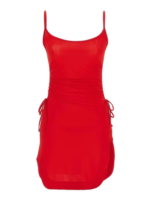 The Attico Robe Au Genou - Rouge - Rouge | 250WCA00405PAA094AA010