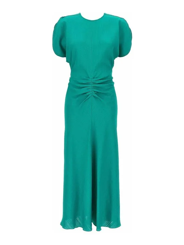 Victoria Beckham Maxi Robe - Vert - Vert - Femme | 1125WDR005227A