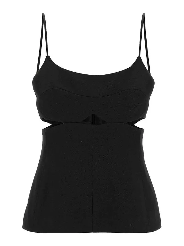 Victoria Beckham Top - Noir - Noir - Femme | 1125WTP006159A
