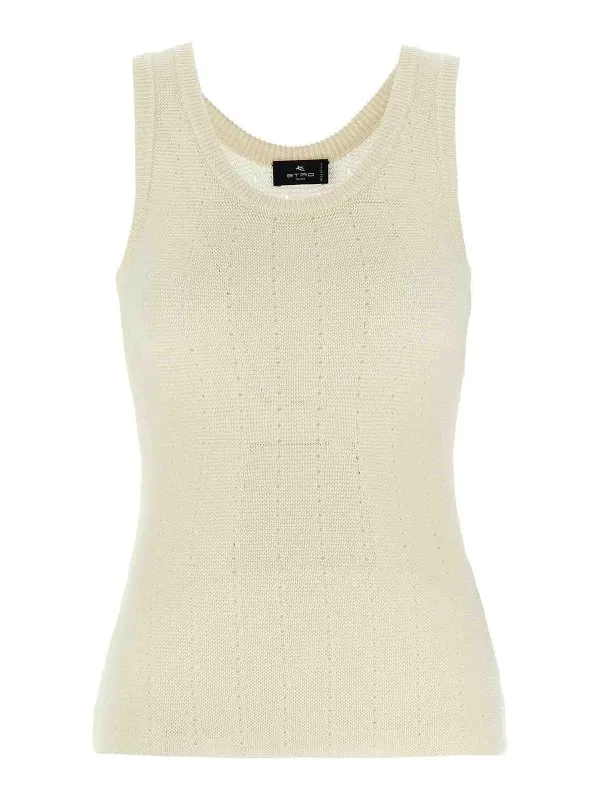 Etro Top - Blanc - Blanc - Femme | WRKE0329AU081W3789