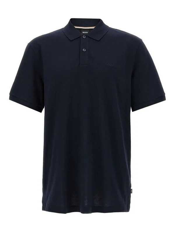 Hugo Boss Polo - Bleu - Bleu - Homme | 50468362404 | thebs.com
