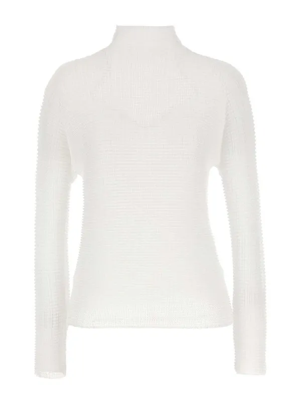 Pleats Please Issey Miyake Blouse - Blanc - Blanc | IM56FJ40501