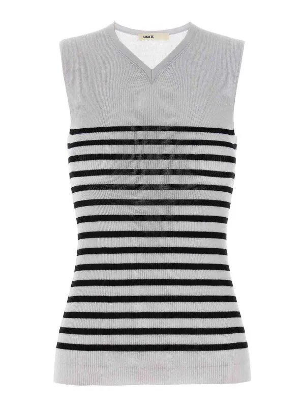 Khaite Top - Blanc - Blanc - Femme | 9831511K511870 | thebs.com