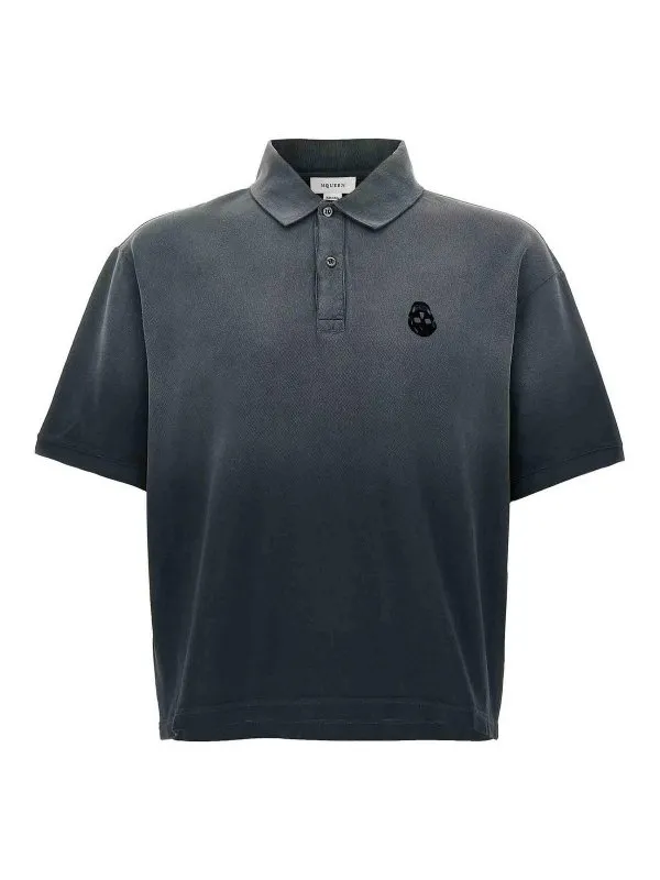 Alexander Mcqueen Polo - Gris - Gris - Homme | 824867QXACD1000