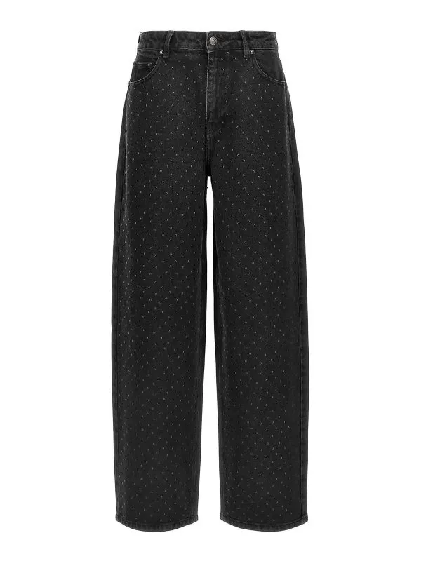 Rotate Birger Christensen Jean Bootcut - Noir - Noir | 114E13
