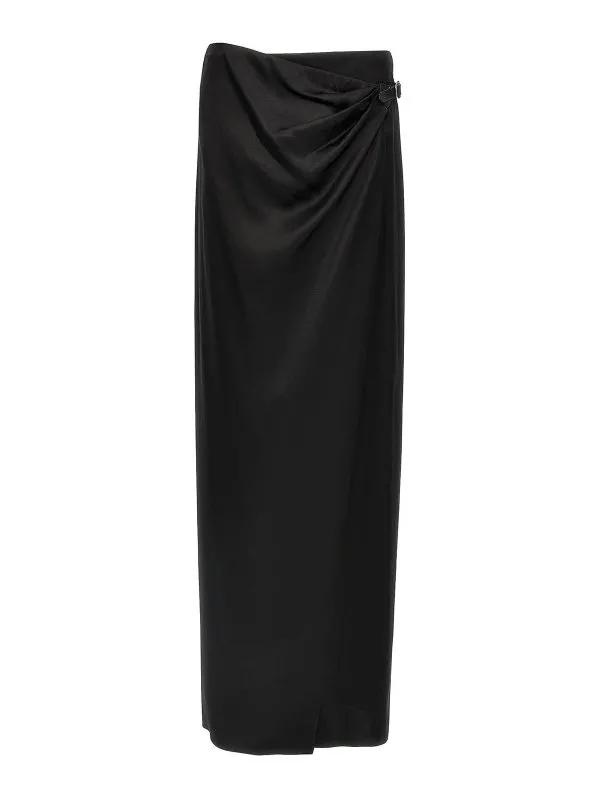 Tom Ford Jupe Midi - Noir - Noir - Femme | GC5799FAX1512LB999