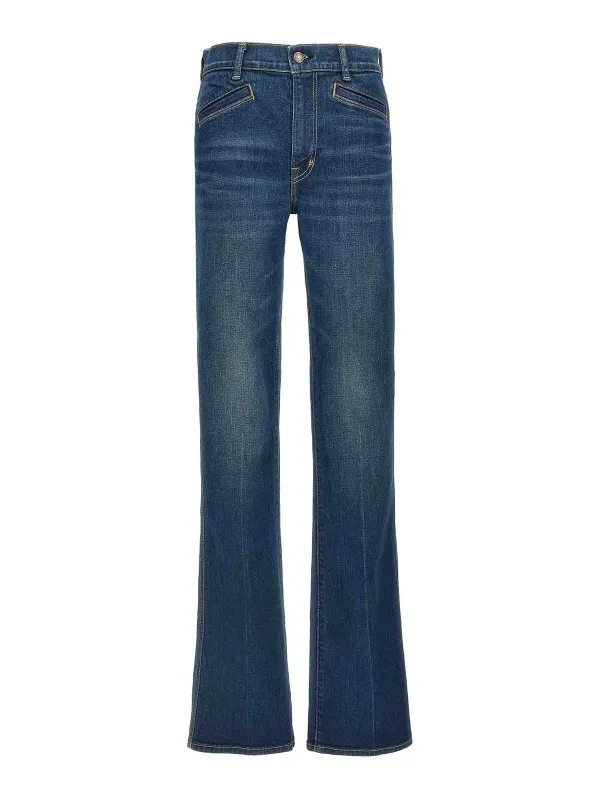 Tom Ford Jean Bootcut - Bleu - Bleu - Femme | PAD122DEX232HB772