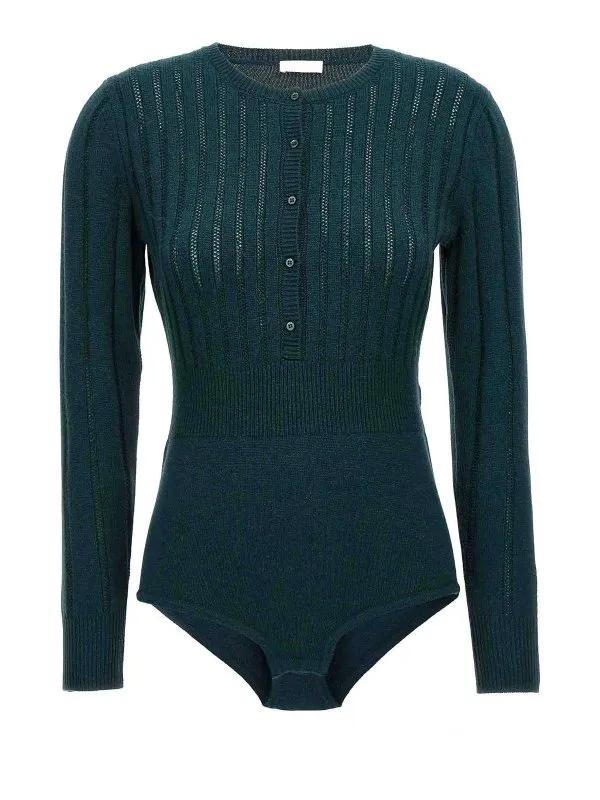 Eres Pull Col Rond - Vert - Vert - Femme | 622407SONATE