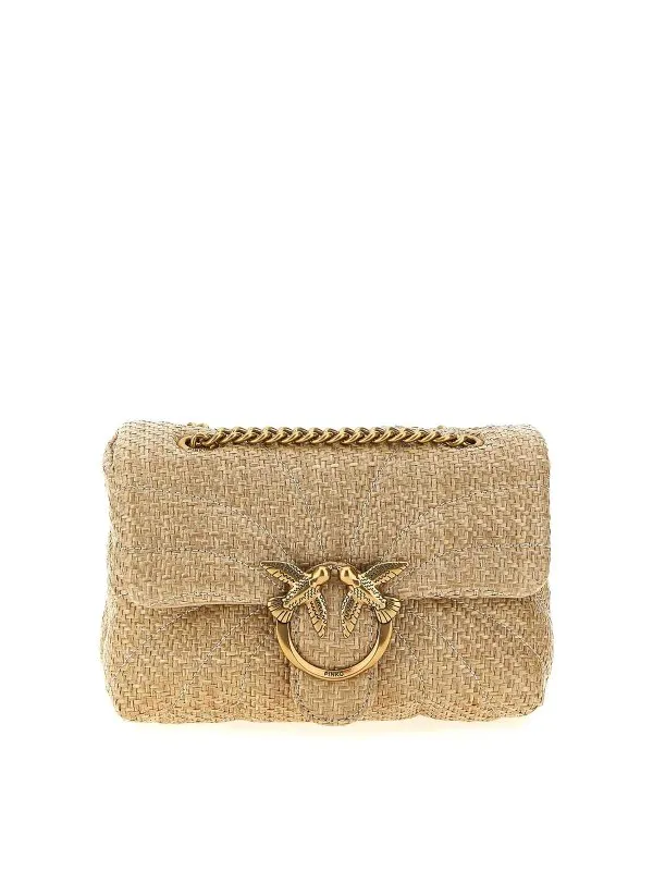 Pinko Sac Bandoulière - Beige - Beige - Femme | 100039A2C8C50Q