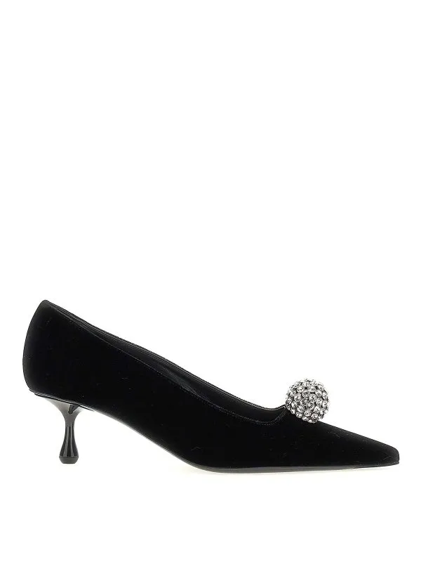 Jimmy Choo Chaussures À Talon - Noir | ORBPUMP50IQBBLACKCRYSTAL