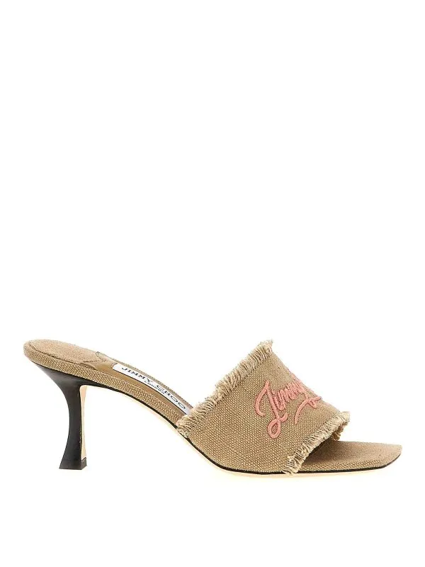 Jimmy Choo Sandales - Beige - Beige - Femme | ALEXIA70GURBALLETPINK