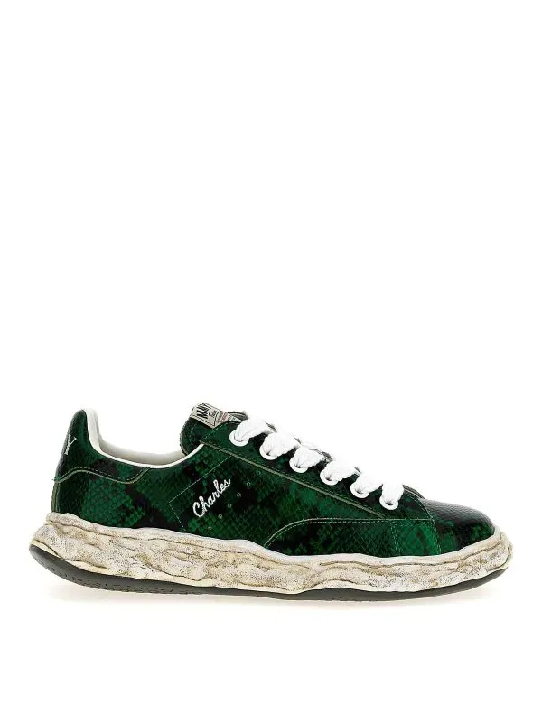 Maison Mihara Yasuhiro Baskets - Vert - Vert | A14FW712GREEN
