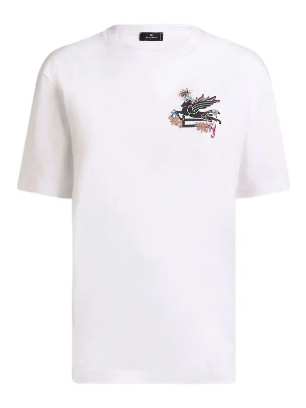 Etro T-Shirt - Noir - Blanc - Femme | WRMA0005AR362W0001