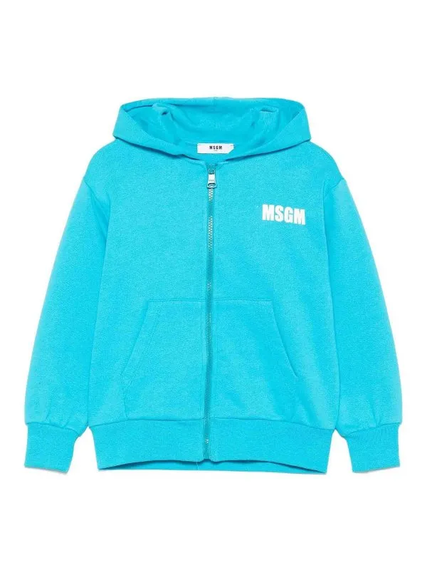 M.S.G.M. Kids Sweat-Shirts - Bleu Clair | S5MSJUZH058MS011