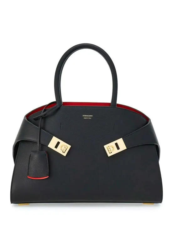 Ferragamo Sac Cabas - Rouge - Rouge - Femme | 0767814NERO
