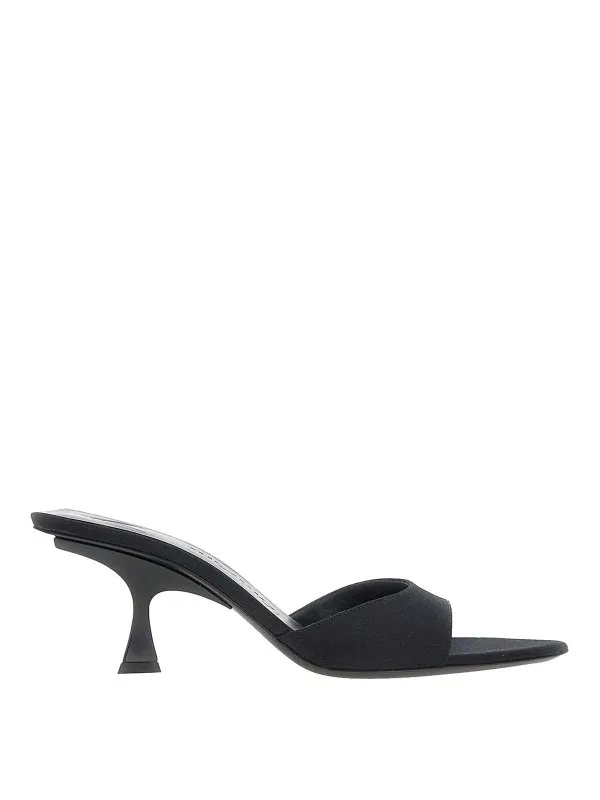 The Attico Mules - Bes - Noir - Femme | 248WSH00838VVV015AA100