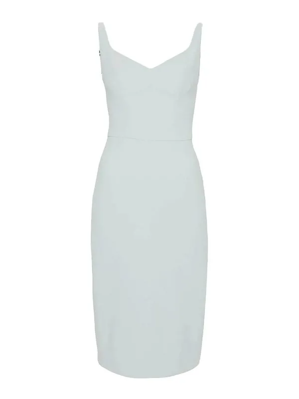 Elisabetta Franchi Robe Au Genou - Vert - Vert | AB54441E2BV9