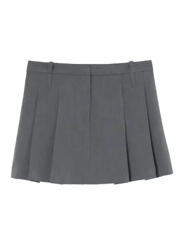 Pinko Jupe Midi - Gris - Gris - Femme | 104173A24V | thebs.com