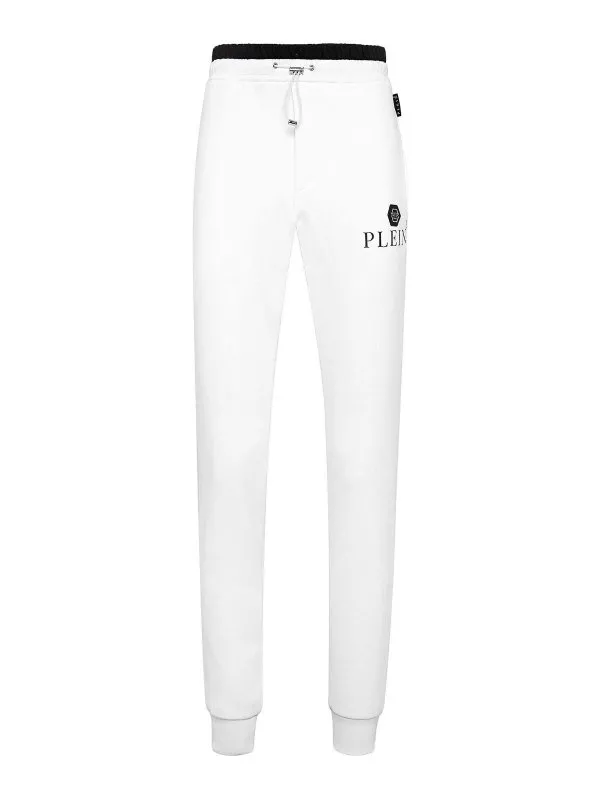 Philipp Plein Pantalons De Sport - Blanc | SACCMJT2073PTE003N