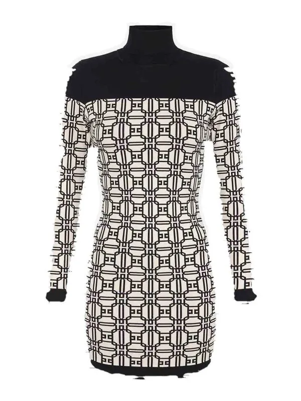 Elisabetta Franchi Robe Au Genou - Multicolore | AM30B47E2V400