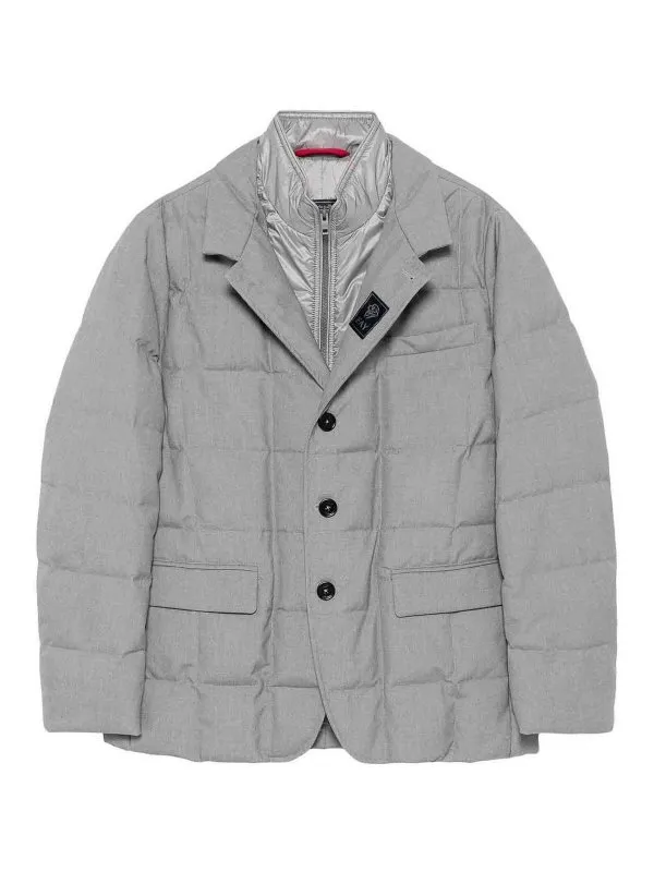 Fay Veste Casual - Gris - Gris - Homme | NAM45490210WIOB406