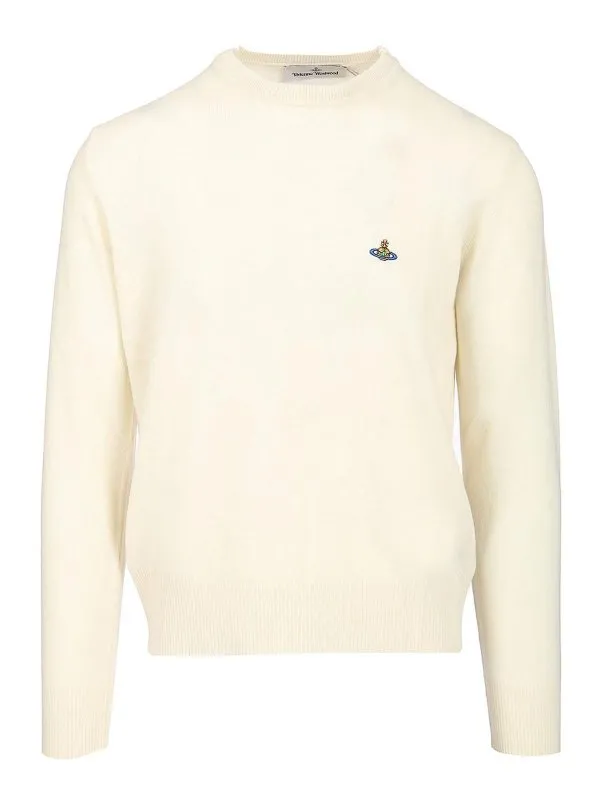 Vivienne Westwood Pull Col Rond - Blanc - Blanc | 27010012Y0037A408