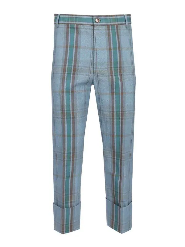 Vivienne Westwood Short - Bleu Clair - Homme | 2F01001KW011WK207