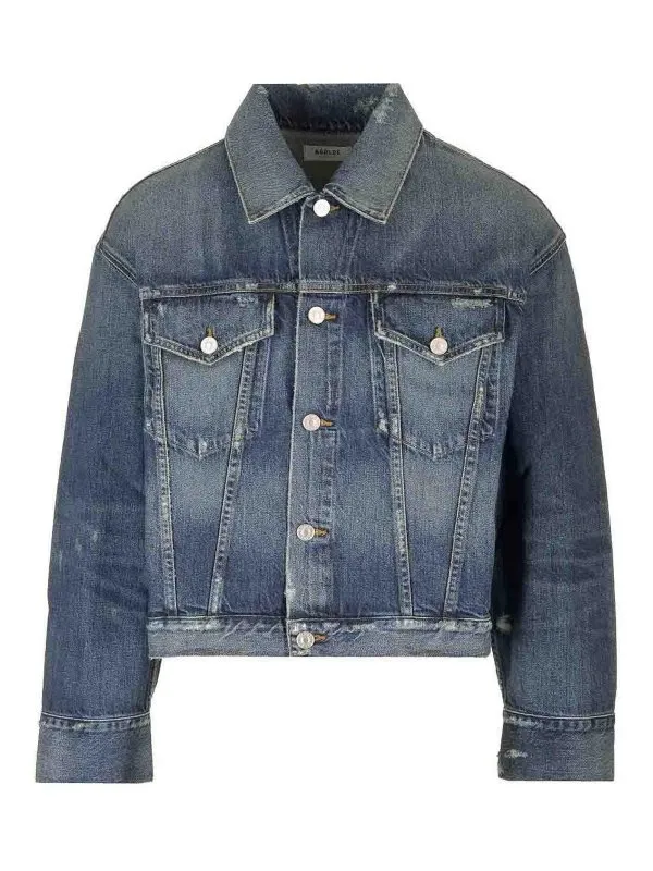 Agolde Veste Casual - Bleu - Bleu - Homme | A40061652ILLUM